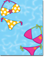 Paper So Pretty - Blank Designer Papers (Bikini Time) (DP797)
